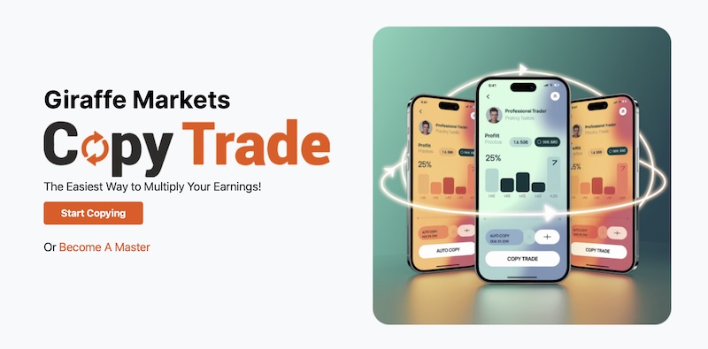 Giraffe Markets Introduces Copy Trading with Attractive Rewards for New Users